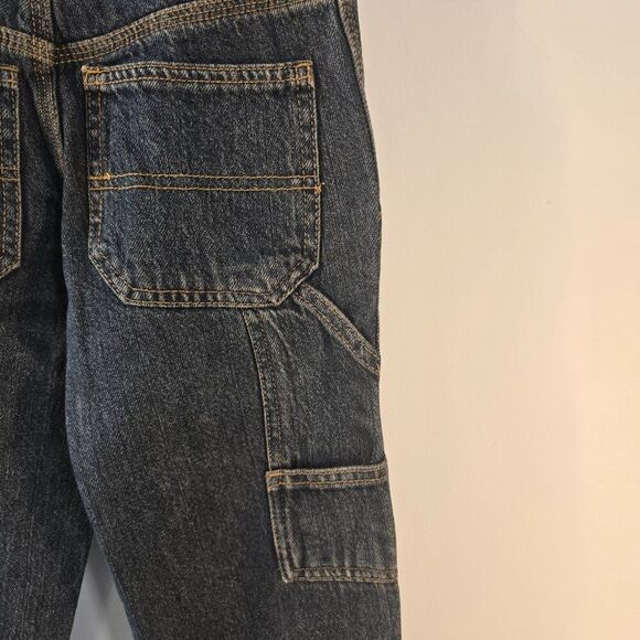 Faded Glory Jeans Boys Adjustable Waist Dark Blue Size 8S - Picture 5 of 8